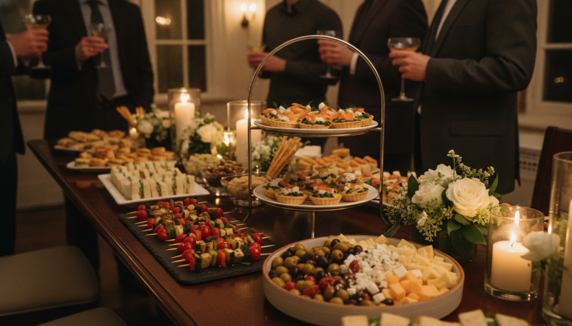 découvrez combien de pièces prévoir pour un cocktail dînatoire réussi, afin de satisfaire vos invités sans gaspiller.