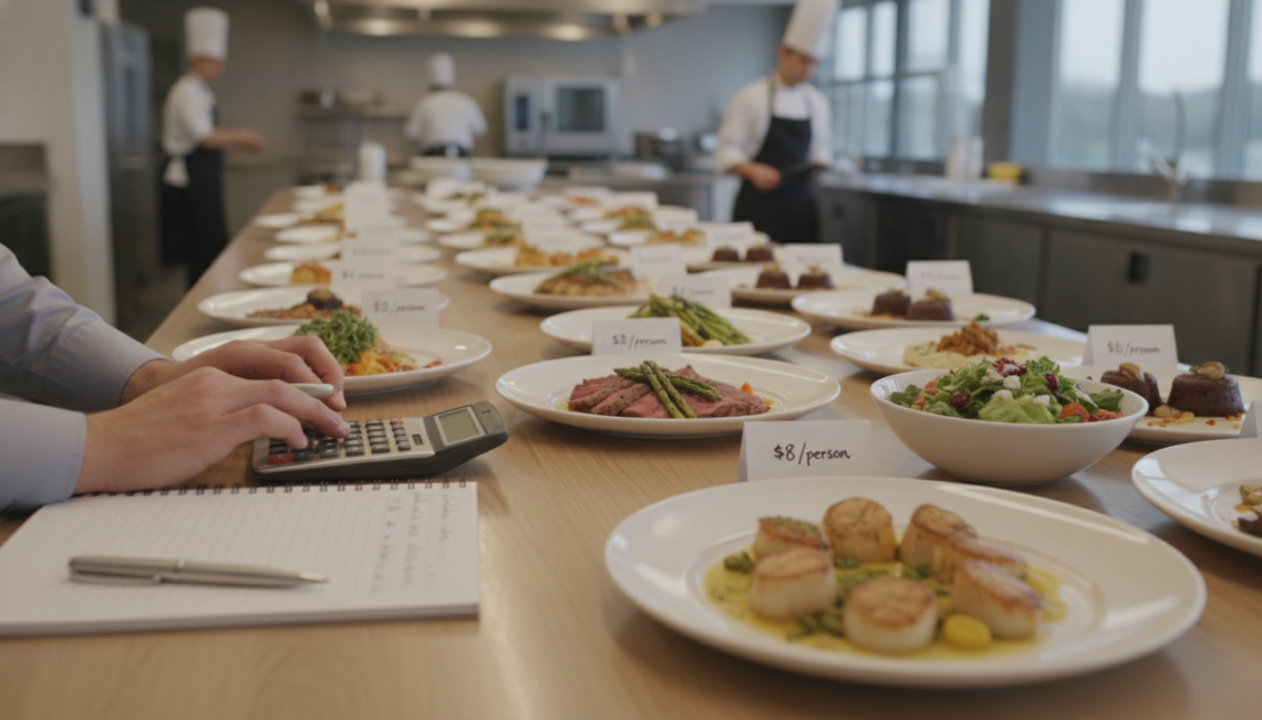 découvrez comment estimer facilement le budget d'un repas traiteur par personne pour organiser vos événements en toute sérénité et respecter votre enveloppe financière.