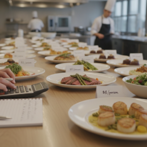découvrez comment estimer facilement le budget d'un repas traiteur par personne pour organiser vos événements en toute sérénité et respecter votre enveloppe financière.