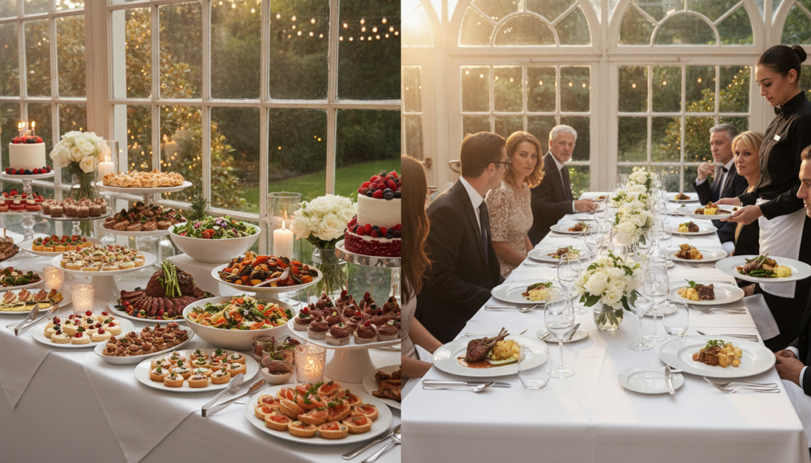 découvrez comment choisir entre un buffet ou un repas servi pour un anniversaire d'adulte avec un traiteur professionnel. conseils et idées pour une fête réussie.