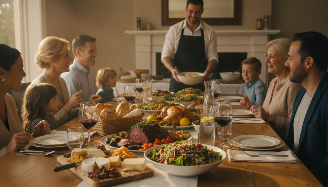 découvrez comment choisir un traiteur pour un repas de famille à domicile et les éléments essentiels à prévoir pour une réception réussie et conviviale.
